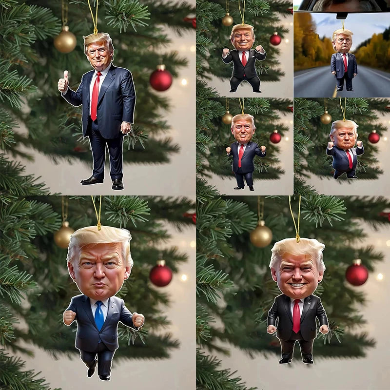 Trump Pendant Suitable For Christmas Tree