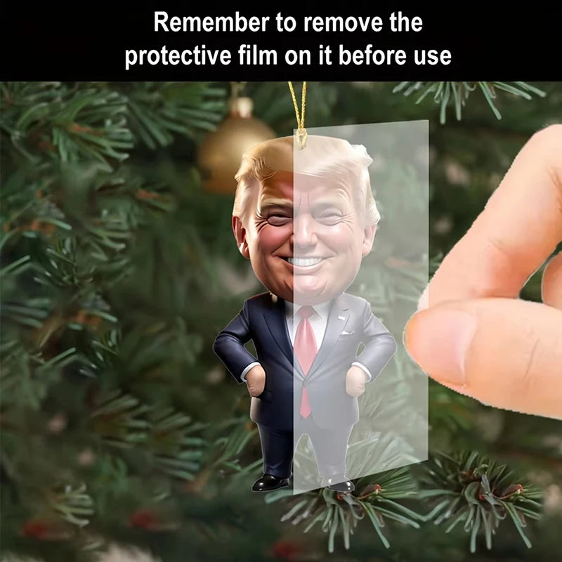 Trump Pendant Suitable For Christmas Tree