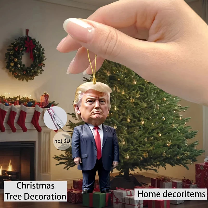 Trump Pendant Suitable For Christmas Tree