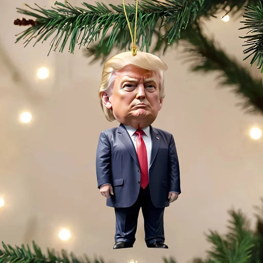 Trump Pendant Suitable For Christmas Tree